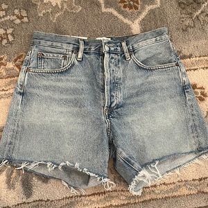 Agolde Relaxed Cut Off jean shorts
